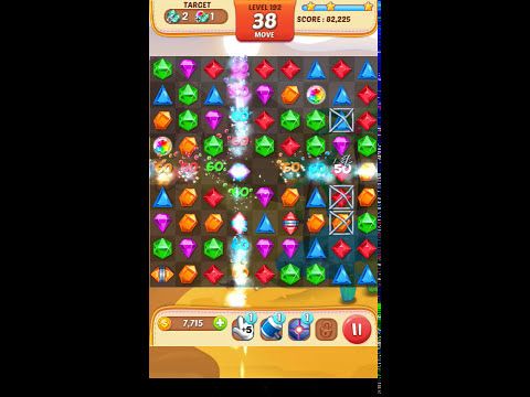 Video guide by Apps Walkthrough Tutorial: Jewel Match King Level 192 #jewelmatchking
