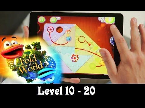 Video guide by IGV IOS and Android Gameplay Trailers: Fold  - Level 10 #fold