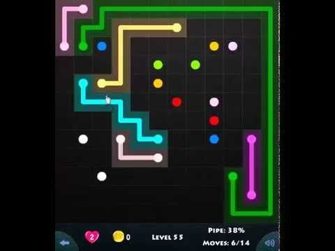 Video guide by Flow Game on facebook: Connect the Dots Level 55 #connectthedots