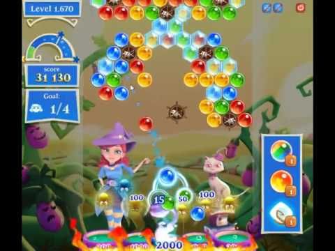 Video guide by skillgaming: Bubble Witch Saga 2 Level 1670 #bubblewitchsaga