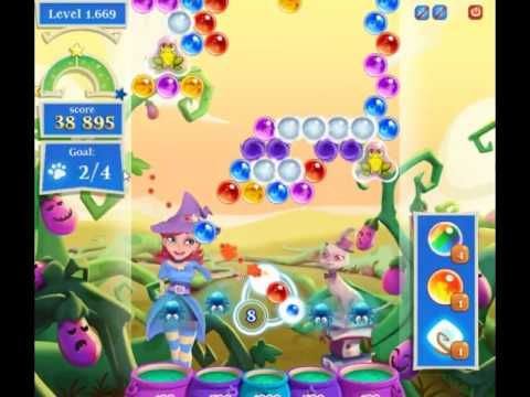 Video guide by skillgaming: Bubble Witch Saga 2 Level 1669 #bubblewitchsaga