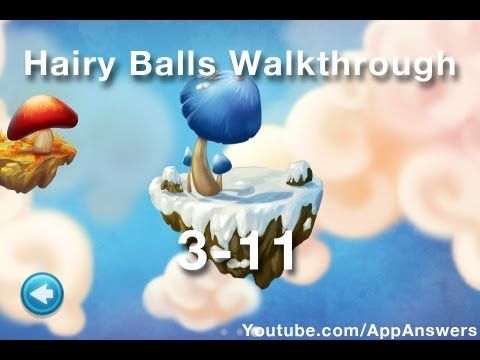 Video guide by AppAnswers: Hairy Balls world 3 level 11 #hairyballs