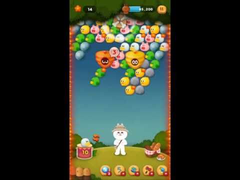 Video guide by happy happy: LINE Bubble Level 277 #linebubble