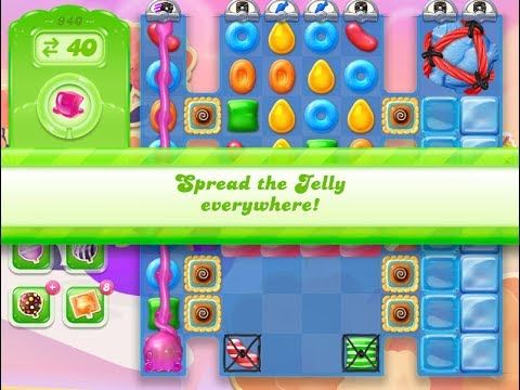 Video guide by Kazuohk: Candy Crush Jelly Saga Level 940 #candycrushjelly