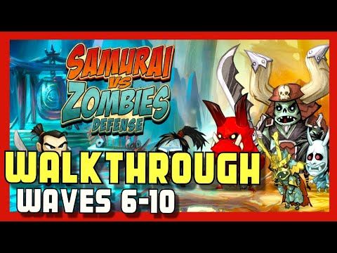 Video guide by PixelFreakGames: Samurai vs Zombies Defense levels 6-10 #samuraivszombies