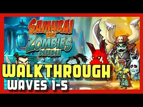 Video guide by PixelFreakGames: Samurai vs Zombies Defense levels 1-5 #samuraivszombies