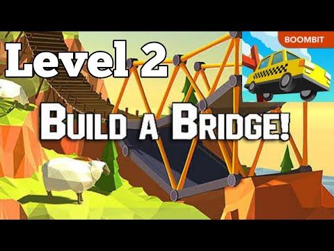 Video guide by TinyTipGamer: Build a Bridge! Level 2 #buildabridge