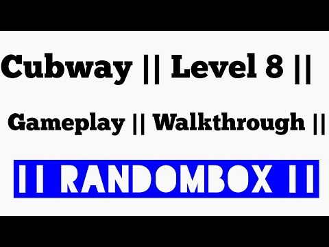 Video guide by RandomBox: Cubway Level 8 #cubway