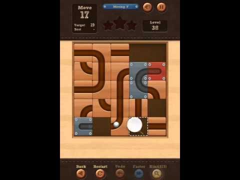 Video guide by iplaygames: Roll the Ball: slide puzzle  - Level 38 #rolltheball