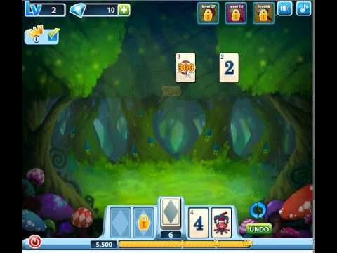 Video guide by Jiri Bubble Games: Solitaire in Wonderland Level 2 #solitaireinwonderland
