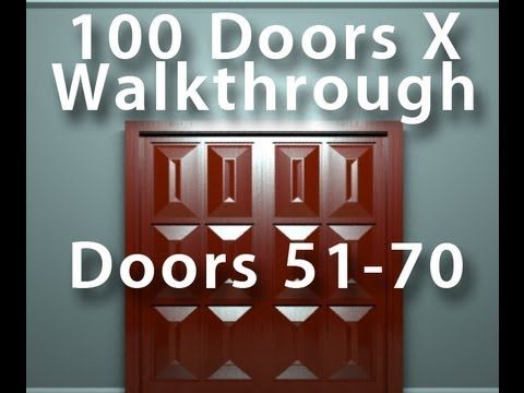 Video guide by AppAnswers: 100 Doors X levels 51-70 #100doorsx