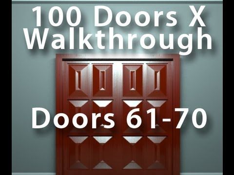 Video guide by AppAnswers: 100 Doors X levels 61-70 #100doorsx