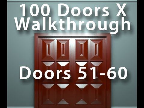 Video guide by AppAnswers: 100 Doors X levels 51-60 #100doorsx