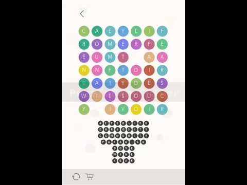 Video guide by Puzzlegamesolver: WordBubbles!  - Level 541 #wordbubbles