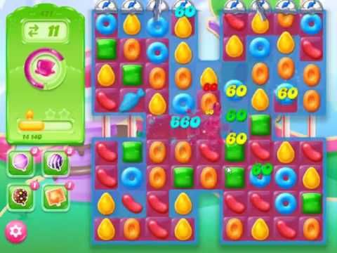 Video guide by skillgaming: Candy Crush Jelly Saga Level 471 #candycrushjelly