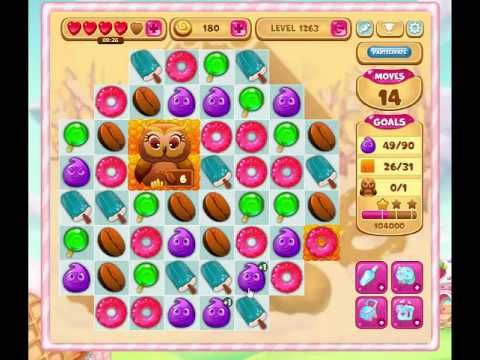 Video guide by Gamopolis: Candy Valley Level 1263 #candyvalley