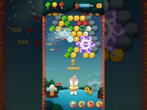 Video guide by happy happy: LINE Bubble Level 689 #linebubble