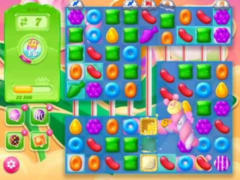 Video guide by skillgaming: Candy Crush Jelly Saga Level 846 #candycrushjelly