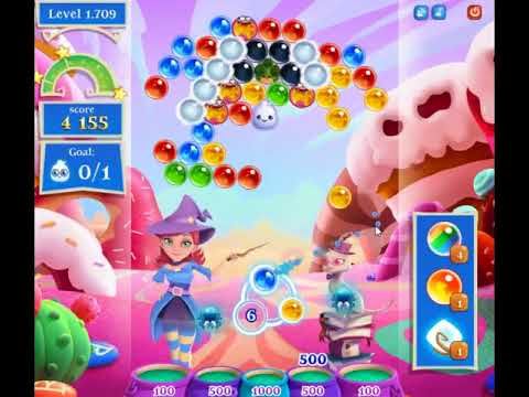 Video guide by skillgaming: Bubble Witch Saga 2 Level 1709 #bubblewitchsaga