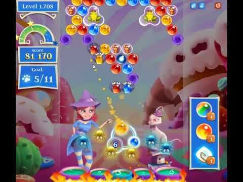 Video guide by skillgaming: Bubble Witch Saga 2 Level 1708 #bubblewitchsaga