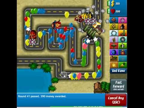 Video guide by J0shuaC00l: Bloons TD 4 levels 36-45 #bloonstd4