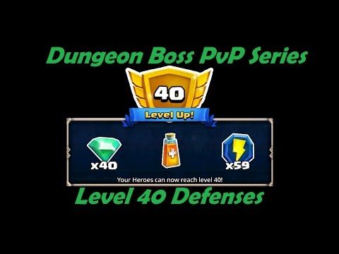 Video guide by Darth Craig: Dungeon Boss Level 40 #dungeonboss