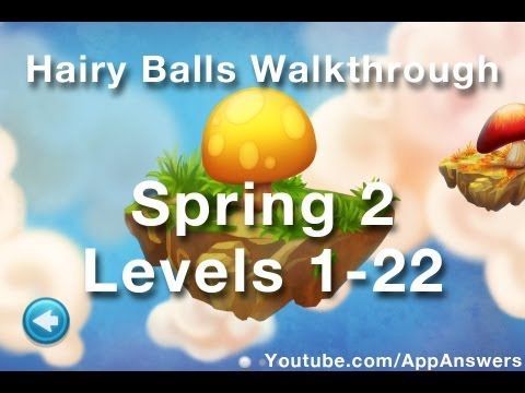 Video guide by : Hairy Balls Spring 2 all levels #hairyballs