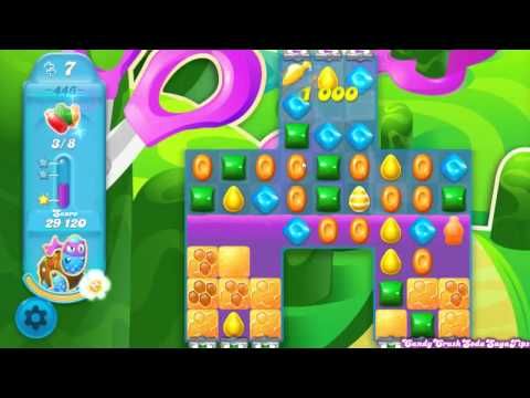 Video guide by Pete Peppers: Candy Crush Soda Saga Level 446 #candycrushsoda