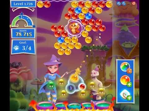 Video guide by skillgaming: Bubble Witch Saga 2 Level 1728 #bubblewitchsaga
