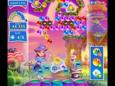 Video guide by skillgaming: Bubble Witch Saga 2 Level 1721 #bubblewitchsaga