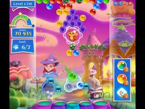 Video guide by skillgaming: Bubble Witch Saga 2 Level 1718 #bubblewitchsaga