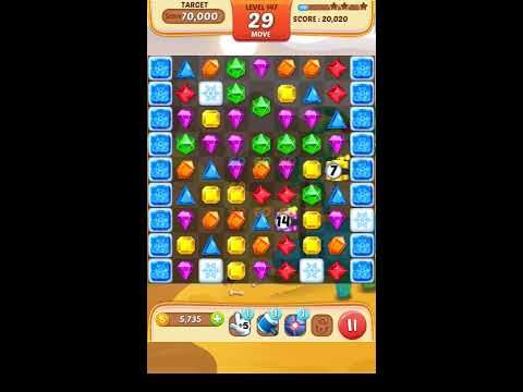 Video guide by Apps Walkthrough Tutorial: Jewel Match King Level 147 #jewelmatchking