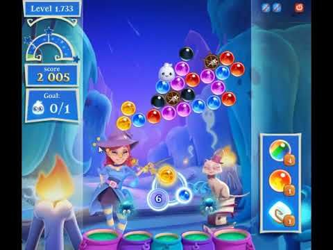 Video guide by skillgaming: Bubble Witch Saga 2 Level 1733 #bubblewitchsaga