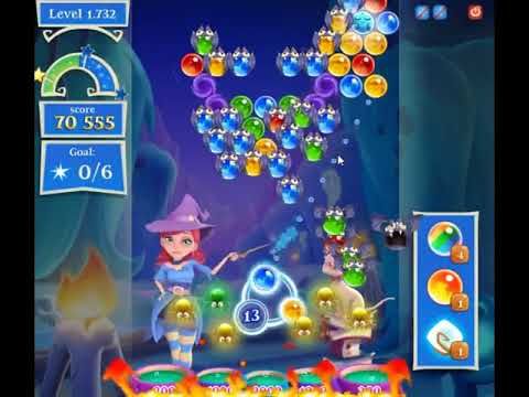 Video guide by skillgaming: Bubble Witch Saga 2 Level 1732 #bubblewitchsaga