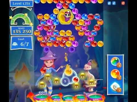Video guide by skillgaming: Bubble Witch Saga 2 Level 1731 #bubblewitchsaga