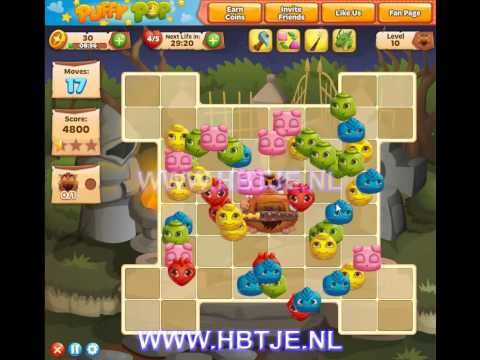 Video guide by fbgamevideos: Puffy Pop Level 10 #puffypop