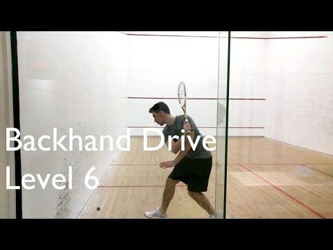 Video guide by The Pursuit of Squash: Drive Level 6 #drive