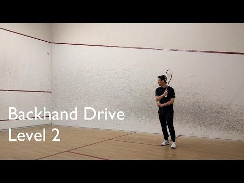 Video guide by The Pursuit of Squash: Drive Level 2 #drive