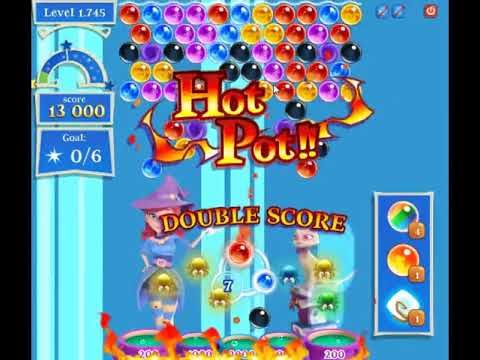 Video guide by skillgaming: Bubble Witch Saga 2 Level 1745 #bubblewitchsaga