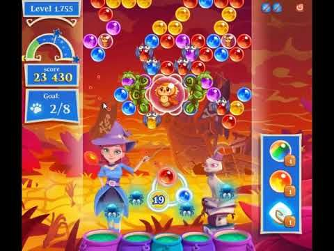 Video guide by skillgaming: Bubble Witch Saga 2 Level 1755 #bubblewitchsaga