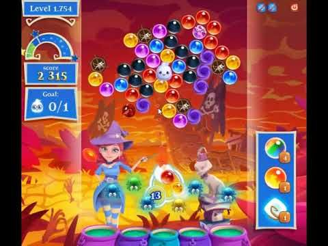 Video guide by skillgaming: Bubble Witch Saga 2 Level 1754 #bubblewitchsaga