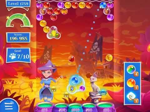 Video guide by skillgaming: Bubble Witch Saga 2 Level 1759 #bubblewitchsaga