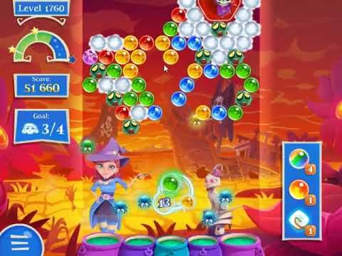 Video guide by skillgaming: Bubble Witch Saga 2 Level 1760 #bubblewitchsaga