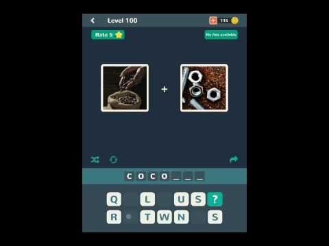 Video guide by Wordbrain solver: Just 2 Pics Level 100 #just2pics