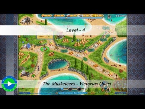 Video guide by myhomestock.net: Musketeers Level 4 #musketeers