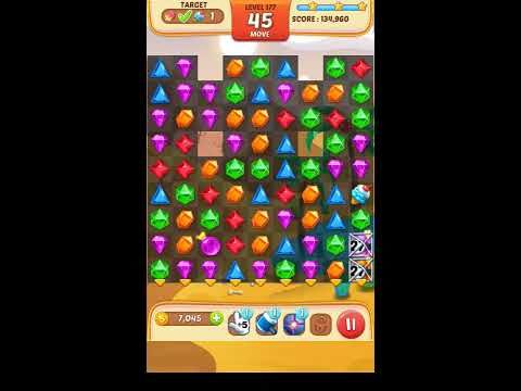 Video guide by Apps Walkthrough Tutorial: Jewel Match King Level 177 #jewelmatchking