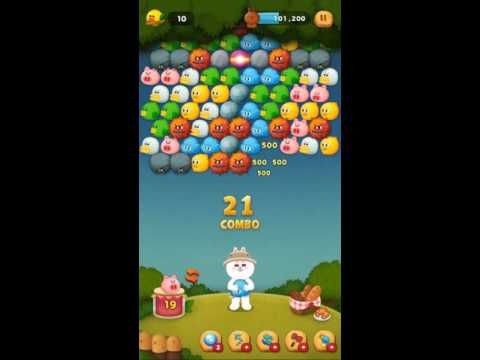 Video guide by happy happy: LINE Bubble Level 276 #linebubble