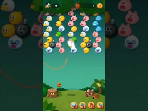 Video guide by happy happy: LINE Bubble Level 632 #linebubble