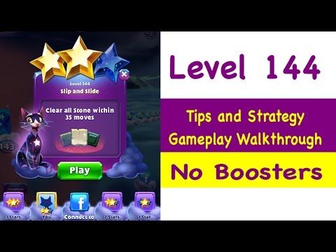 Video guide by Grumpy Cat Gaming: Bejeweled Stars Level 144 #bejeweledstars