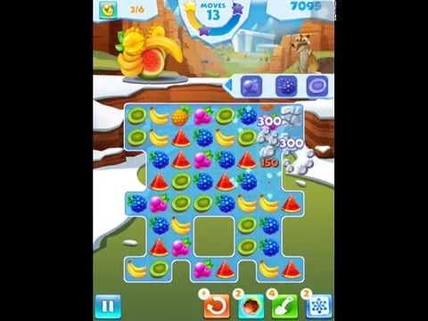 Video guide by FL Games: Ice Age Avalanche Level 204 #iceageavalanche